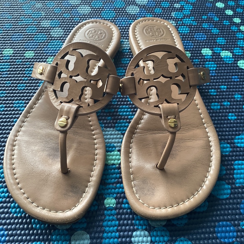 Tory Burch Miller Sandal in Light Sand
